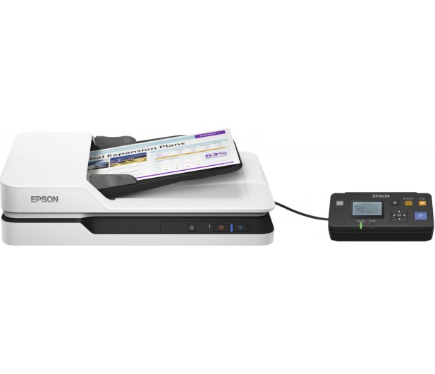 EPSON Skaner WF DS-1630 A4/USB3/25ppm/ADF50/1200dpi B11B239401 - 367325 - zdjęcie 5